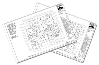 Custom House Design Process, residential floor plans, review documents