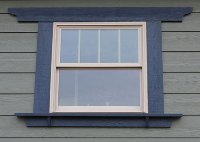 Custom Bungalow Home Window Trim Florida Architect